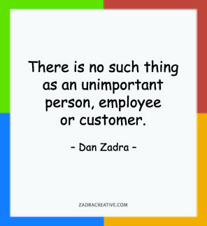 There is no such thing as an unimportant person